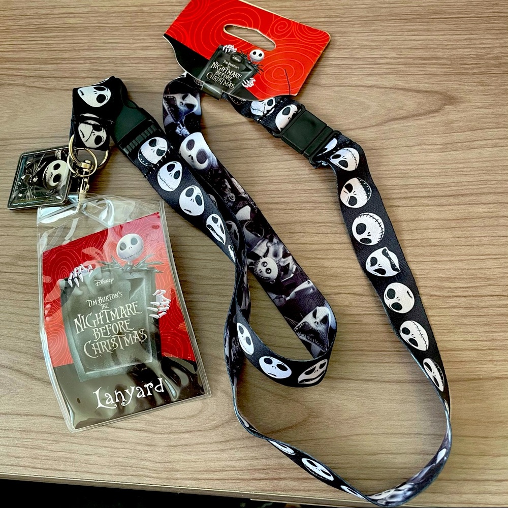 Hot Topic Nightmare Before Christmas lanyard